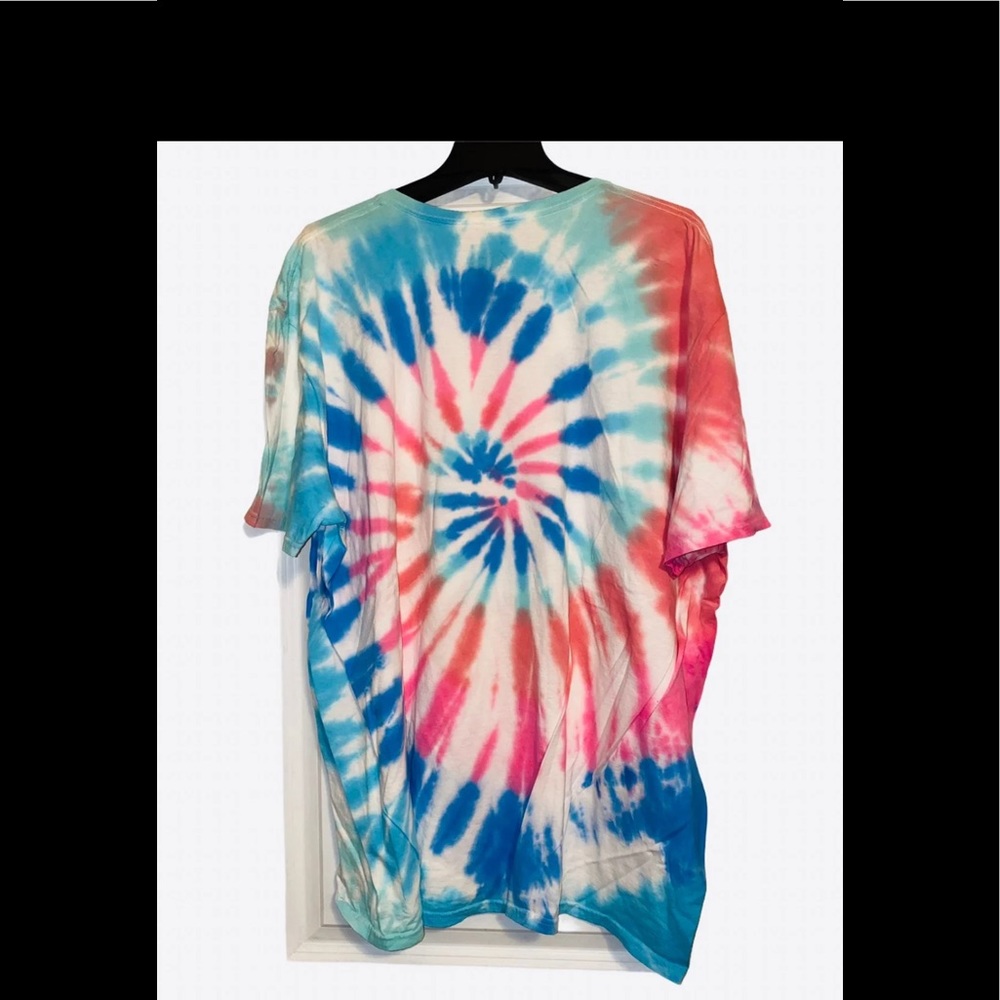 Sale!! NEW Lisa Frank cats XOXO Kitten tie dye tee XL,2X,L - Picture 2 of 9